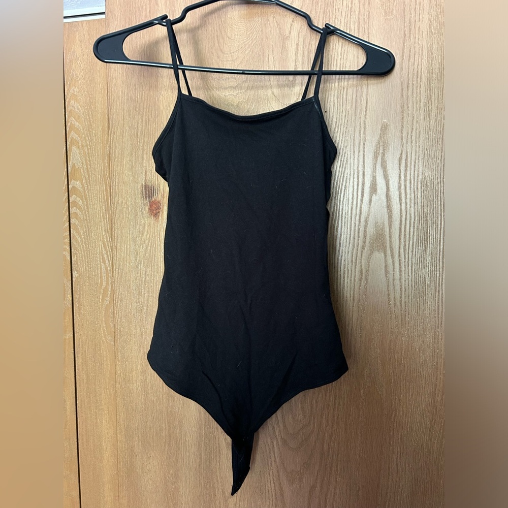 Wild fable black cami bodysuit